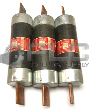 LOT OF 3 CEFCO 300 AMP ONE-TIME FUSE 