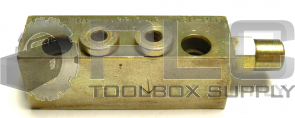 TRABON LUBRICATION MSP-20T MANIFOLD VALVE DIVIDER ASSEMBLY 3500PSI TWIN VALVE