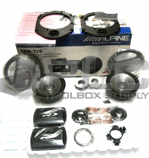 NEW IN BOX ALPINE SPR-13S COMPONENT 2-WAY SPEAKER SYSTEM