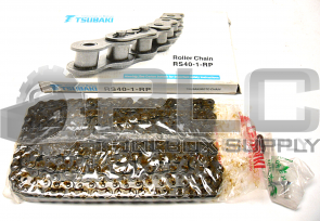 NEW IN BOX TSUBAKI RS40-1-RP ROLLER CHAIN 
