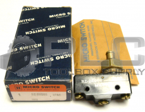 NEW IN BOX MICRO SWITCH BZ-2RQ66 BASIC SWITCH STANDARD STRAIGHT PLUNGER 15A