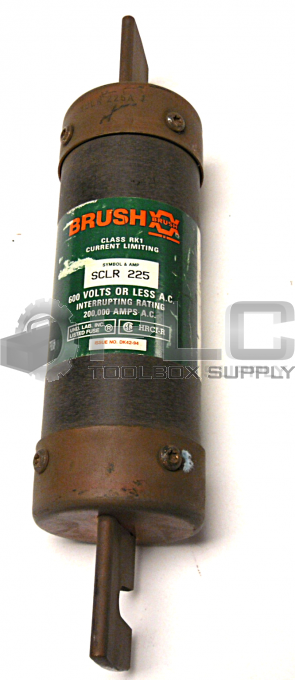 BRUSH SCLR225 FUSE CLASS RK1 FAST ACTING