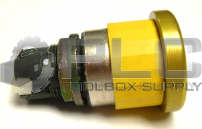 NEW ALLEN BRADLEY 800EM-MM5 /A YELLOW MUSHROOM PUSH BUTTON