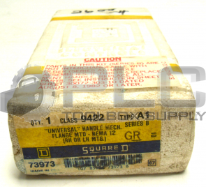 NEW SQUARE D 9422 A1/B UNIVERSAL HANDLE MECH FLANGE 73973