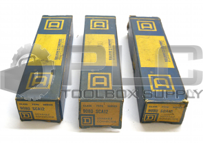 NEW LOT OF 3 SQUARE D SCA12 CONNECTOR CLASS 9080