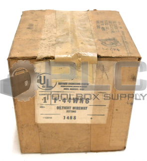 NEW IN BOX HOFFMAN F-44WN6 OILTIGHT WIREWAY FITTING