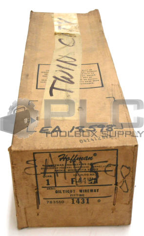 NEW SEALED HOFFMAN F-44WA OILTIGHT WIREWAY FITTING 