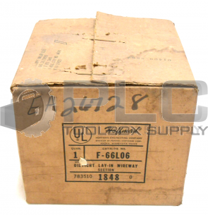 NEW SEALED HOFFMAN F-66L06 OILTIGHT LAY-IN WIREWAY