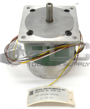 NEW SIGMA 20-3424D-28048 STEPPER MOTOR