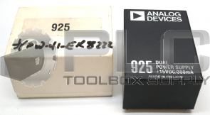 NEW ANALOG DEVICES 925 POWER SUPPLY 350MA 5-15VDC 5PIN