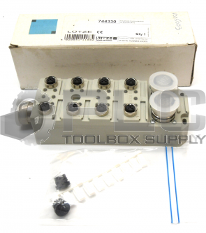 NEW IN BOX LUTZE 744330 INTERBUS -S  MODULE WITH 8 DIGITAL INPUTS