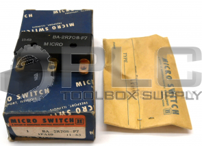 NEW IN BOX MICRO SWITCH BA-2R708-P7 LIMIT SWITCH 1HP 125VAC OR 2HP 250VAC