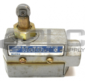 NEW MICRO SWITCH BZE6-2RQ8 ENCLOSED LIMIT SWITCH 2/15A 250/480VAC 125/250VDC