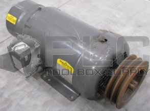 BALDOR BM3615T 5 HP 1725 RPM 184T FRAME 230/460 ELECTRIC MOTOR WITH BRAKE