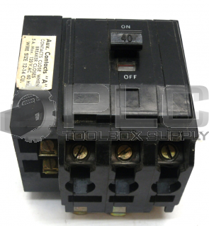 SQUARE D QOB340 Q0B340 CIRCUIT BREAKER