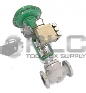 FISHER 667 TYPE 40 SIZE 90 PSI 2" VALVE WITH POSITIONER 3582