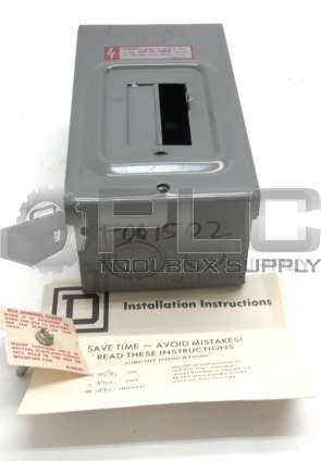 NEW SQUARE D QO-2S ENCLOSURE LOAD CENTER 40AMP MAIN 120V 240V