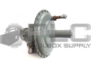 FISHER TYPE 166-12 CONTROLS INDUSTRIAL GAS REGULATOR PORT SIZE 1 7/8