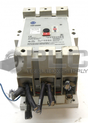 ALLEN BRADLEY 100S-D250EZJ22BC SAFETY CONTACTOR 250AMP 3POLE 24VDC COIL