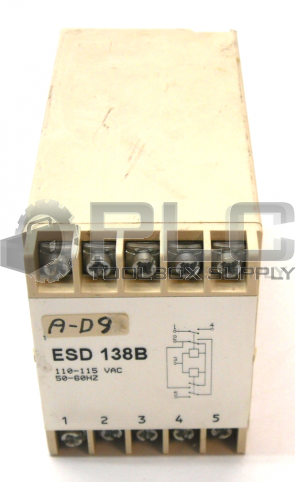R&M ESD 138B RECTIFIER 110-115 VAC 50-60HZ