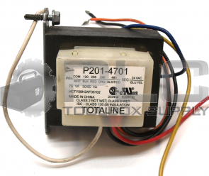 TOTALINE P201-4701 TRANSFORMER 75VA 120-480V 24VAC SECOND 50/60HZ