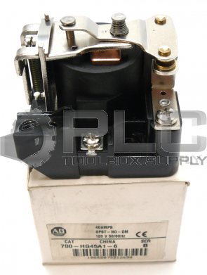 NEW IN BOX ALLEN BRADLEY 700-HG45A1-6/B GENERAL PURPOSE OPEN-STYLE POWER RELAY