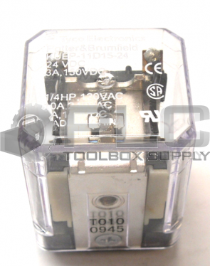 NEW POTTER & BRUMFIELD KUEP-11D15-24 RELAY 24VDC COIL