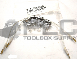 NEW LOT OF 4 CAT 3519918 HALOGEN LAMP