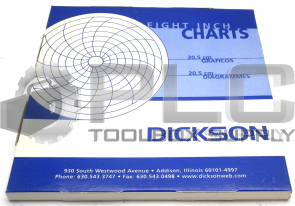 NEW DICKSON C417 EIGHT INCH CHARTS 20.5 CM QTY 60 SHEETS PER BOX
