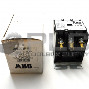 NEW IN BOX ABB DP30C3P-F DEFINITE PURPOSE CONTACTOR