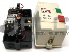 NHD MS1-09D MAGNETIC SWITCH IP54 230V 50-60HZ 18A 3HP