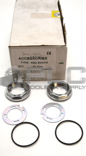 NEW LOT OF 2 SHAMROCK RB2 BZ41M ADAPTERS