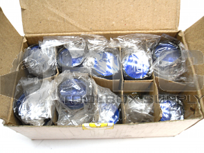 NEW LOT OF 17 CONTROLS AND SWITCHGEAR RB2-BVL06 BLUE PILOT LIGHT 