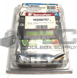 NEW SERVICEFIRST MOD00757 MONITOR 3 PHASE VOLTAGE