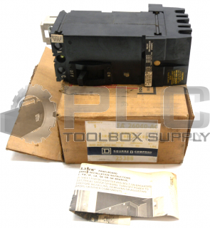 NEW IN BOX SQUARE D FA 26040-AC MOLDED CASE CIRCUIT BREAKER 600V 40A