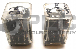 LOT OF 2 POTTER & BRUMFIELD KUP-11A15-120 RELAY 10A 240VAC 32VDC 50/60HZ