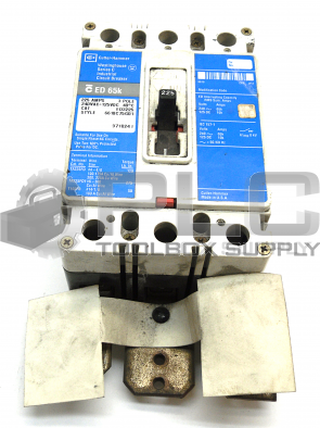 CUTLER HAMMER ED3225 3 POLE CIRCUIT 225 AMP 