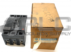 GENERAL ELECTRIC TED134100WL CIRCUIT BREAKER 