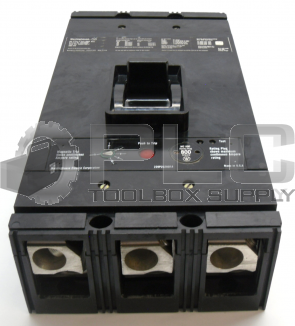 WESTINGHOUSE MC3800F CIRCUIT BREAKER 800AMP 3POLE 600VAC