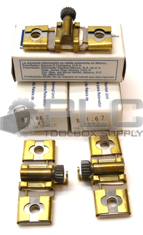 NEW LOT OF 3 SQUARE D B1.67 OVERLOAD THERMAL UNIT HEATING ELEMENT
