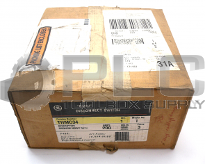 NEW IN BOX GENERAL ELECTRIC THMC34CL DISCONNECT SWITCH 