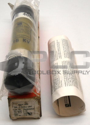 NEW S&C 260600R4 SM-5 REFILL UNIT 400E