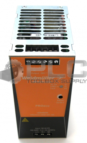 NEW WEIDMULLER 1469490000 POWER SUPPLY SWITCH-MODE 24V
