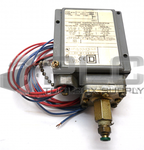 SQUARE D 9012-GDW-5 PRESSURE SWITCH