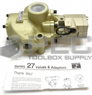 NEW ROSS 2773B6001 SOLENOID VALVE 110-120V 50/60HZ
