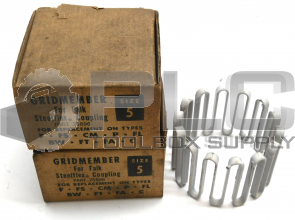 LOT OF 2 NEW FALK GRIDMEMBER 75896 SIZE 5 STEELFLEX COUPLING