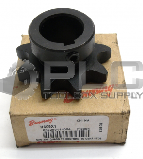 NEW IN BOX BROWNING H609X1 BORE ROLLER CHAIN SPROCKET