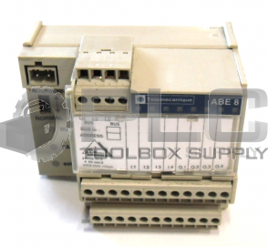 TELEMECANIQUE ABE8-S44SBB1 OUTPUT MODULE 30VDC MAX 0.7A MAX
