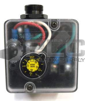 SIEMENS QPH31.050A00 GAS PRESSURE SWITCH QPH31050A00