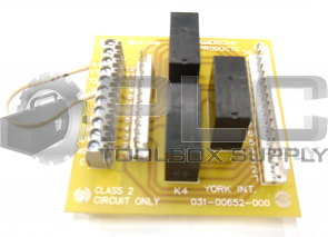 YORK 031-00652-000 COOLING CONTROL CIRCUIT BOARD 